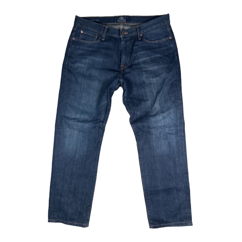 Lucky Brand 221 Original Straight Jeans Men 36x30 Medium Wash Denim - Picture 4 of 14